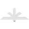 Ekena Millwork Redmond Architectural Grade PVC Gable Bracket, 48"W x 20"H x 4"D x 4"F, 10/12 Pitch GBP048X20X0404RED00 - alternate 4